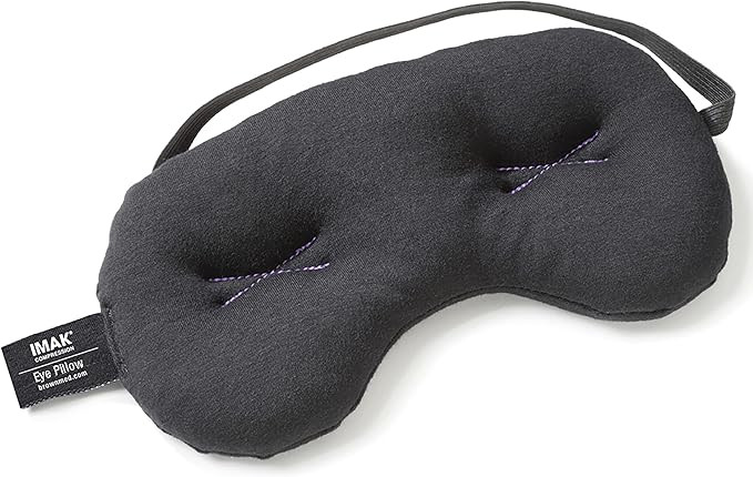 Brownmed - IMAK Eye Pillow - Cooling Sleep Eye Mask & Shade with ErgoBeads for Men & Women- Reusa... | Amazon (US)