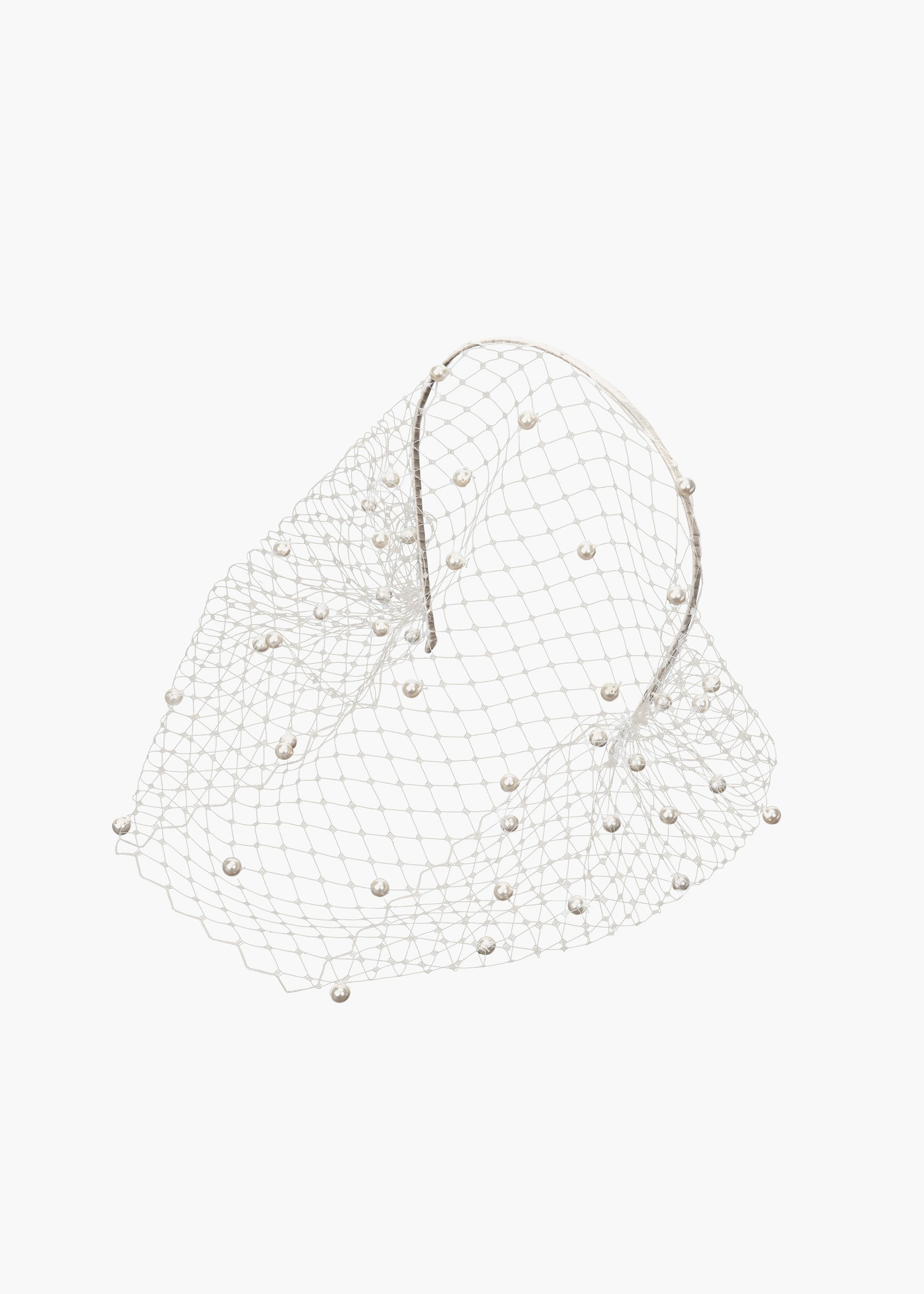 Voilette Headband with Pearls | Jennifer Behr 