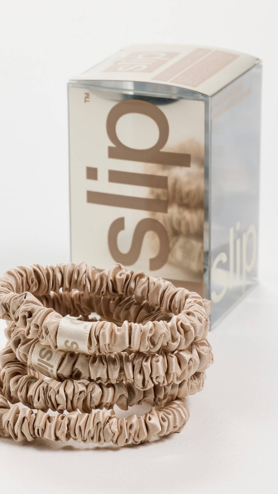 Skinny Silk Scrunchies Set of 4 | Shopbop