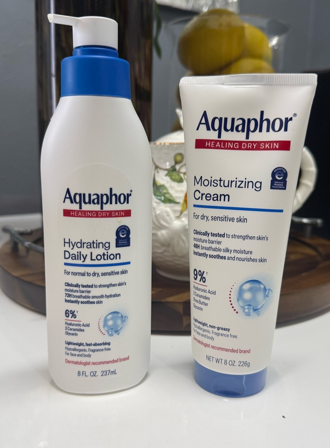 ✨ Dry skin doesn’t have to be your normal. ✨

These two products have earned a permanent place in my skincare routine.

💙 Aquaphor Hydrating Daily Lotion gives lightweight, all-day hydration without feeling greasy—perfect for everyday use.

💙 Aquaphor Moisturizing Cream is my go-to when my skin needs extra love. It deeply nourishes, strengthens the skin barrier, and leaves skin feeling soft, smooth, and comfortable.

Healthy, hydrated skin isn’t just about looking good—it’s the foundation for beautiful makeup.

Have you tried either one? I’d love to know your favorite! 💙 @aquaphor


#SkincareFavorites #HealthySkin #Aquaphor #DrySkinRelief #SkincareRoutine