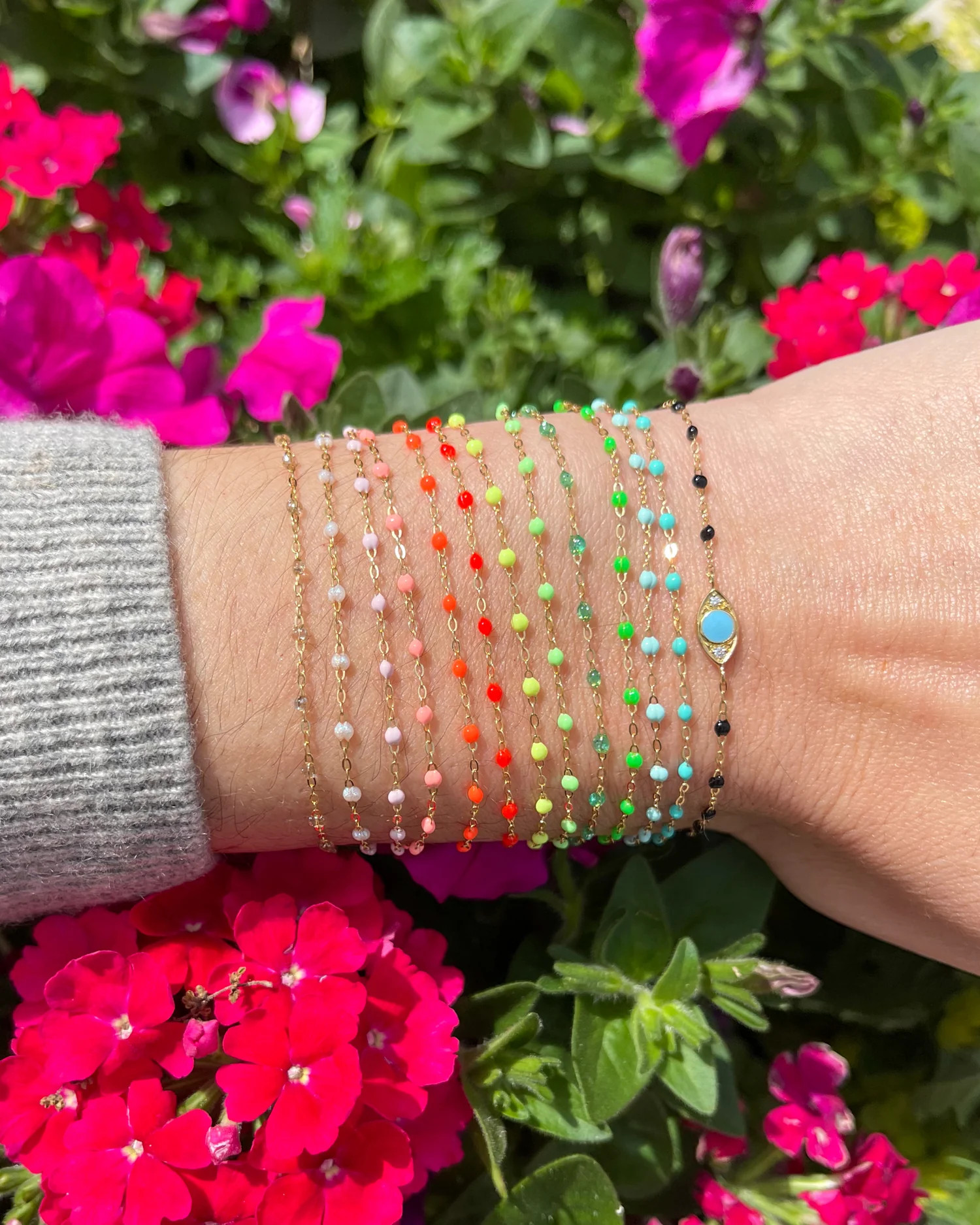 Classic Gigi Lagoon Yellow Gold Bracelet | YLANG 23