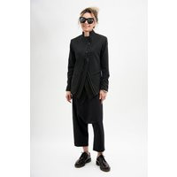 Black Blazer Women's, Suit Jacket Women, Asymmetrical Women | Etsy (US)