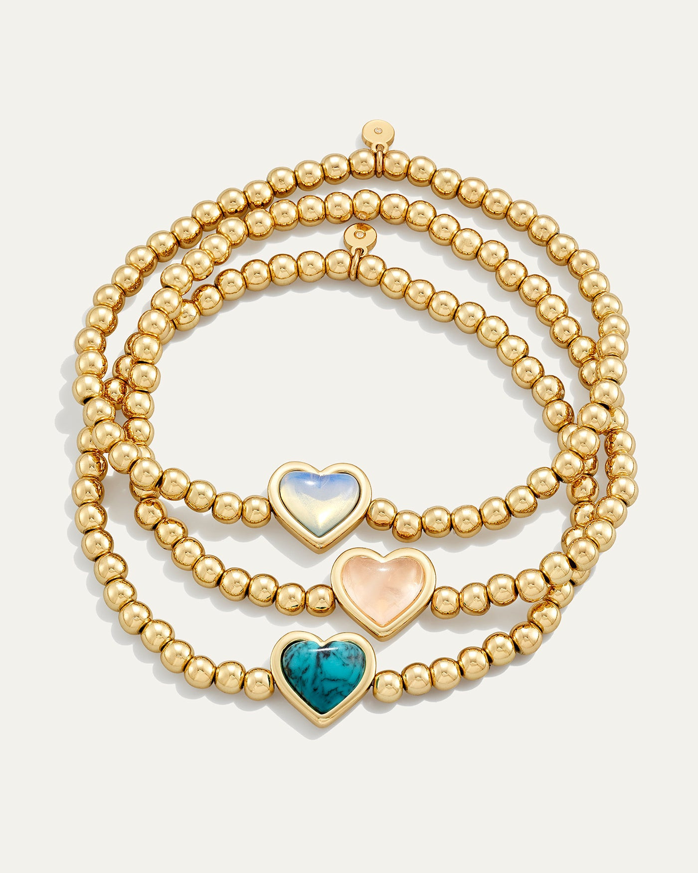 Maeve Heart Beaded Stretch Bracelet | Stella & Dot