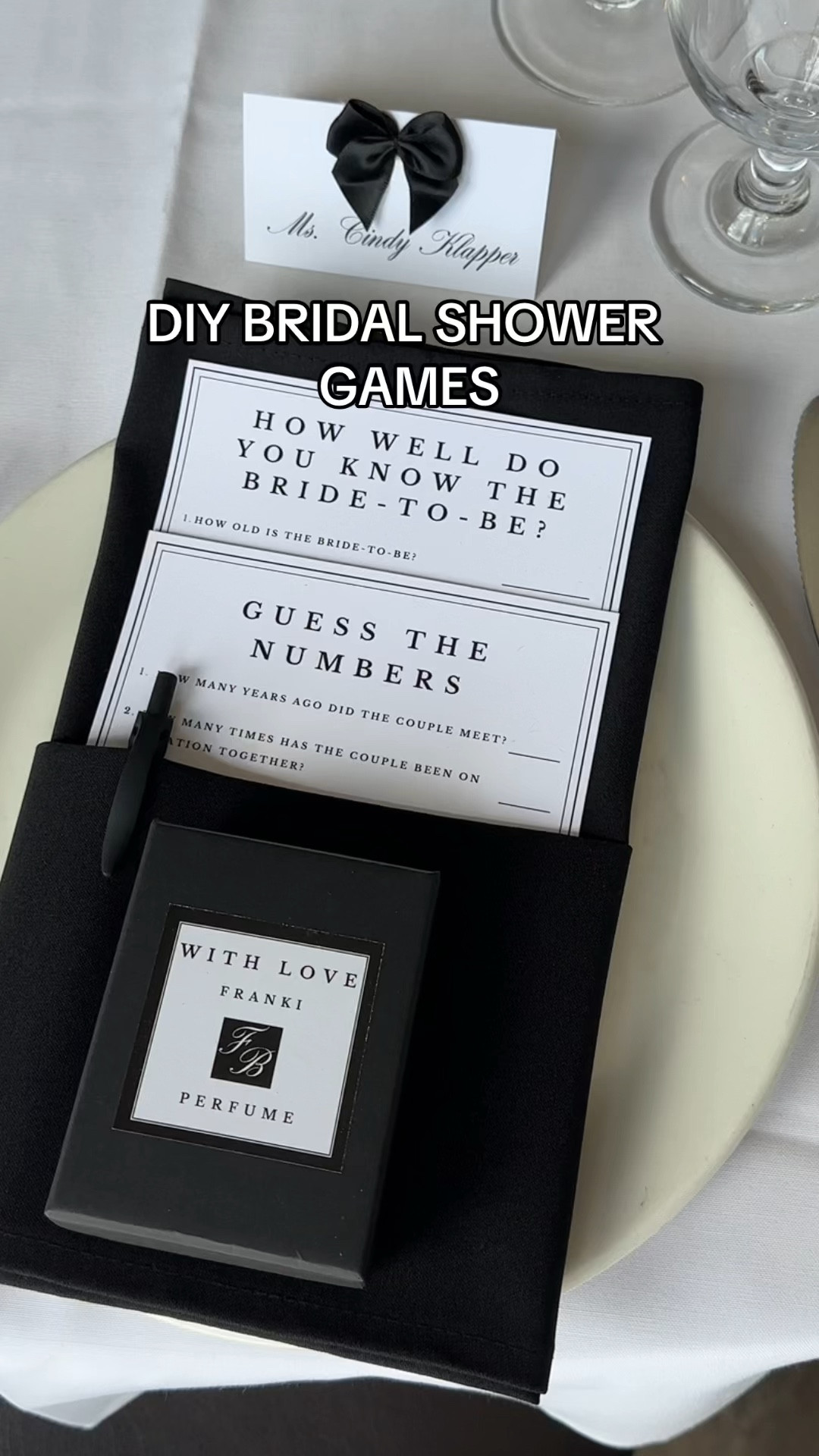 Bridal shower napkins and games DIY

#LTKParties #LTKWedding #LTKFindsUnder100