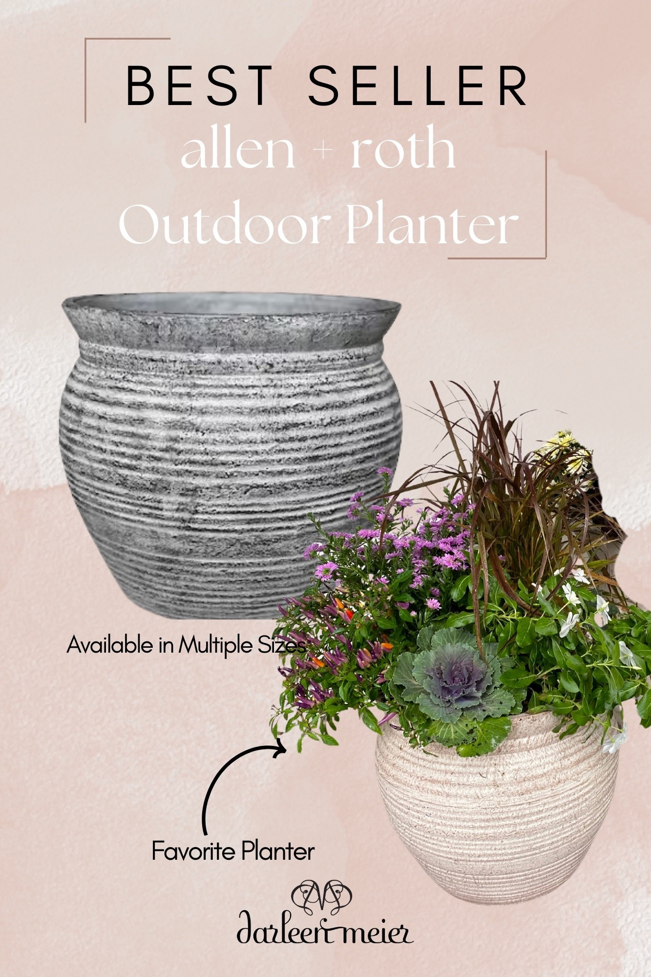 Best outdoor planters. Fall planting
