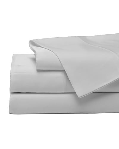 Cozy Earth Luxury Bed Sheet Set - 100% Viscose from Bamboo Fabric, Ultra-Soft & Breathable, Fits Regular & Deep Pocket Mattresses up to 20" - 4 Pieces California King Sheet Set Gray | Amazon (US)