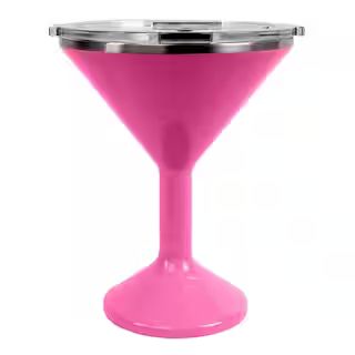 ORCA ORCA Chasertini 8 oz Martini in Pink (Gloss)-TINIPI - The Home Depot | The Home Depot