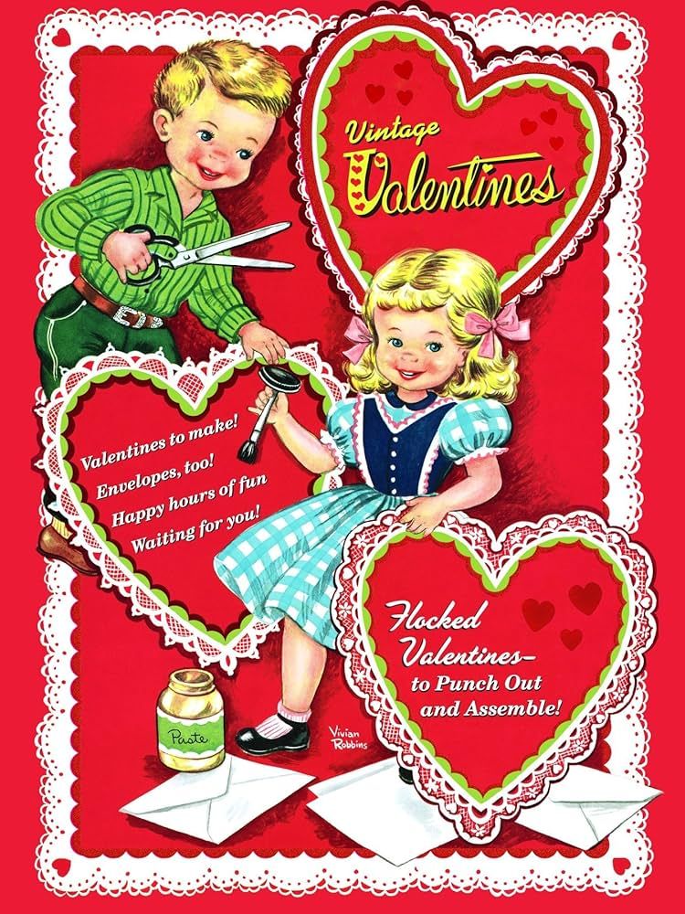 Vintage Valentines (Press Out Book) | Amazon (US)