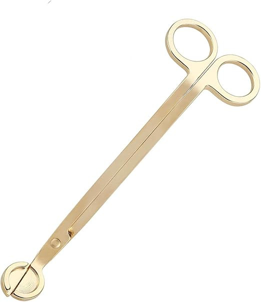 LDAOS Wick Trimmer, Candle Wick Cutter, Wick Shear, Wick Cutter Scissor (Champagne Gold Wick Trim... | Amazon (US)