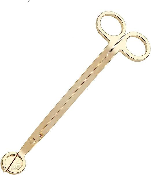 LDAOS Wick Trimmer, Candle Wick Cutter, Wick Shear, Wick Cutter Scissor (Champagne Gold Wick Trim... | Amazon (US)