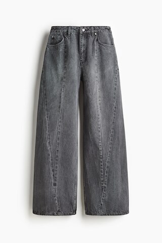 H & M - Seam-Detail Jeans - Gray | H&M (US + CA)