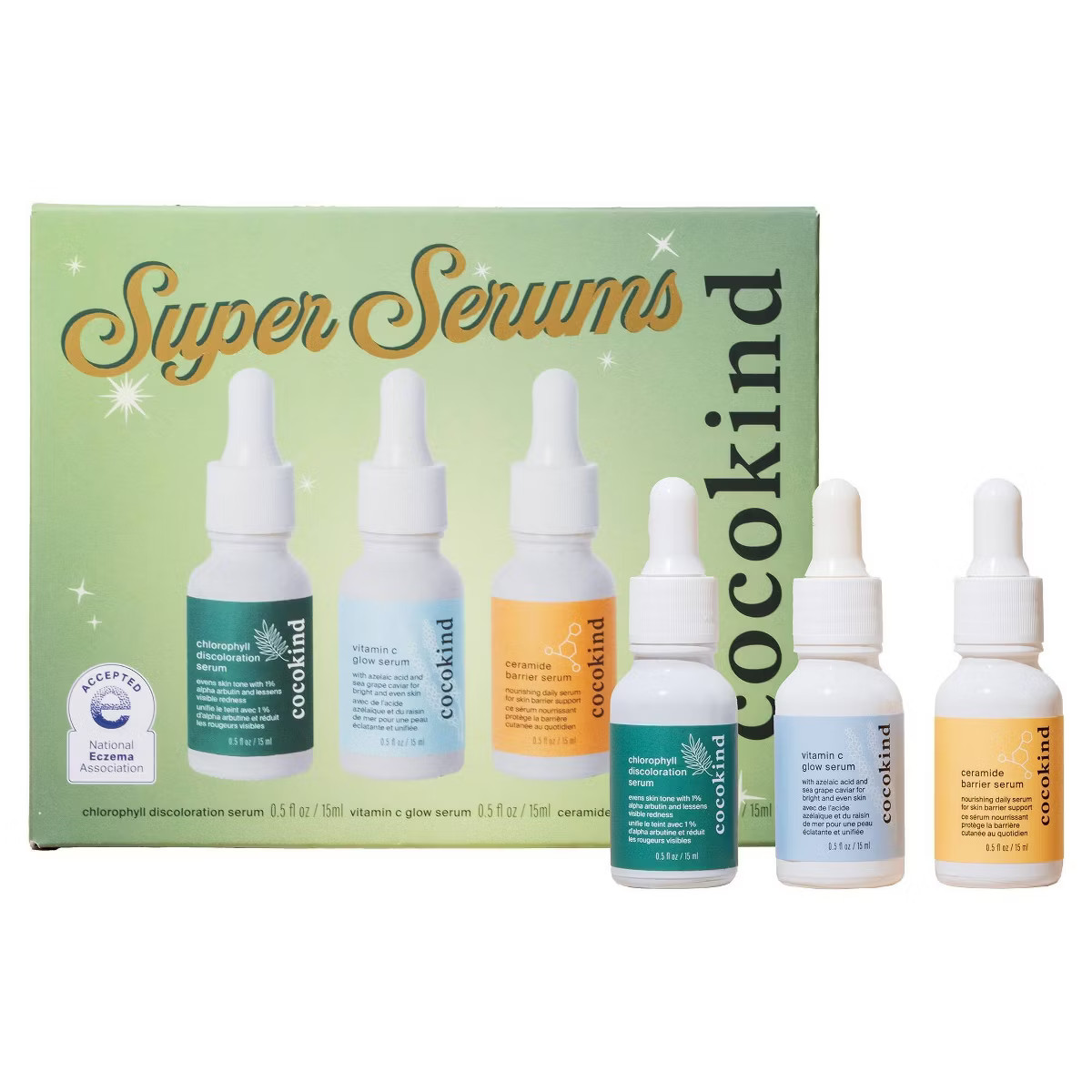 cocokind Super Serum Trio Gift Set - 3ct | Target