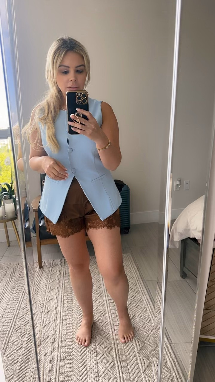 Lace shorts are on trend this summer #laceshorts #summertrends #trending #summerstyle

#LTKootd #LTKOver40 #LTKSaleAlert