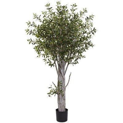 Nearly Natural 6-ft Olive Tree | Target