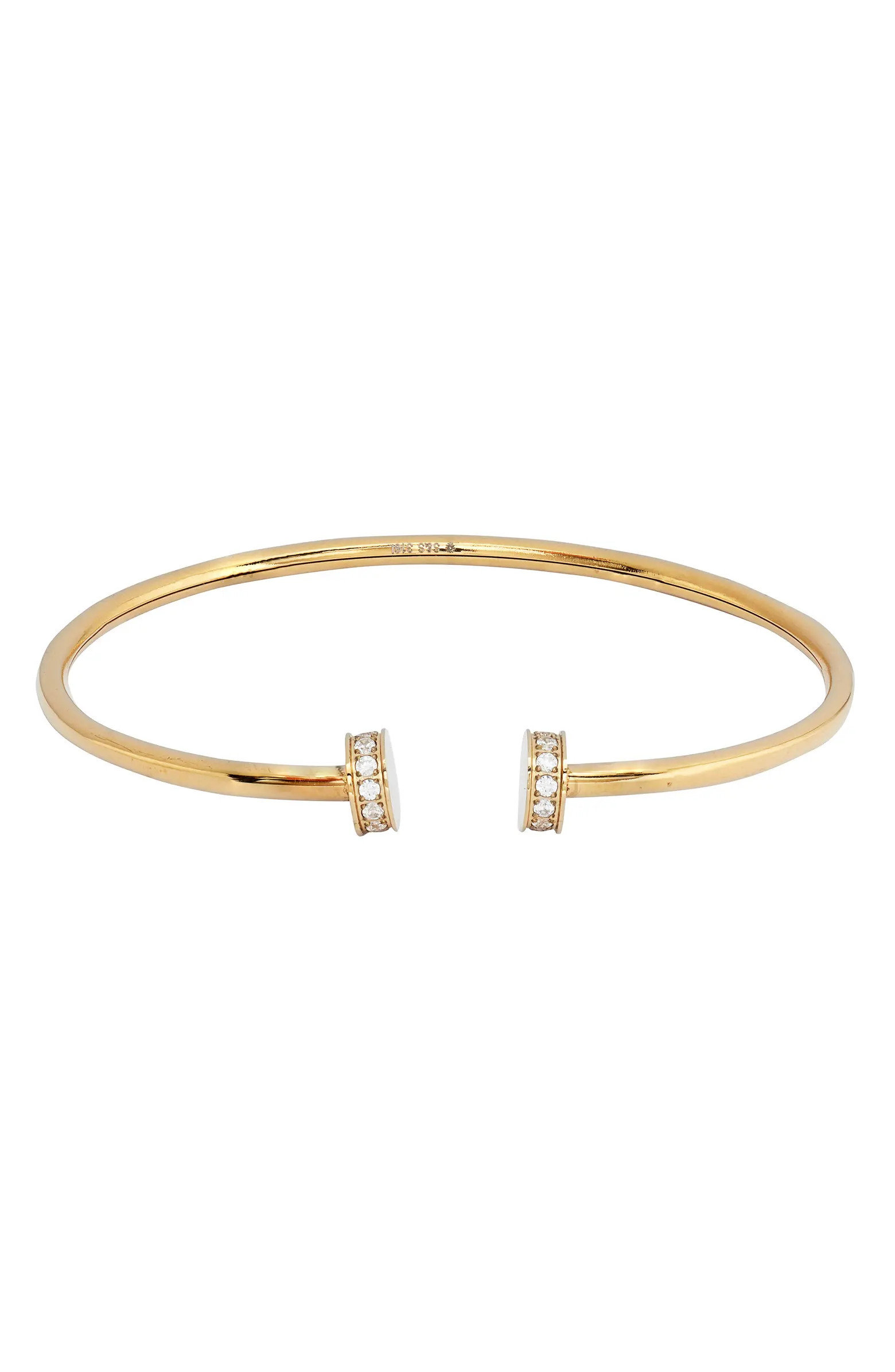 Skinny Crystal Cap Cuff | Nordstrom