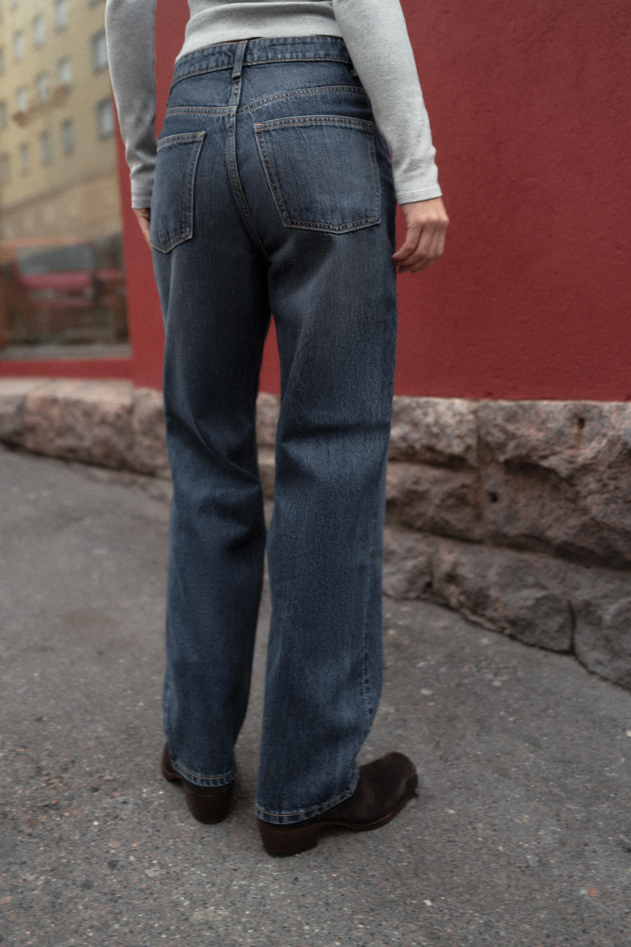 TRF MOM FIT HIGH WAIST JEANS | Zara US