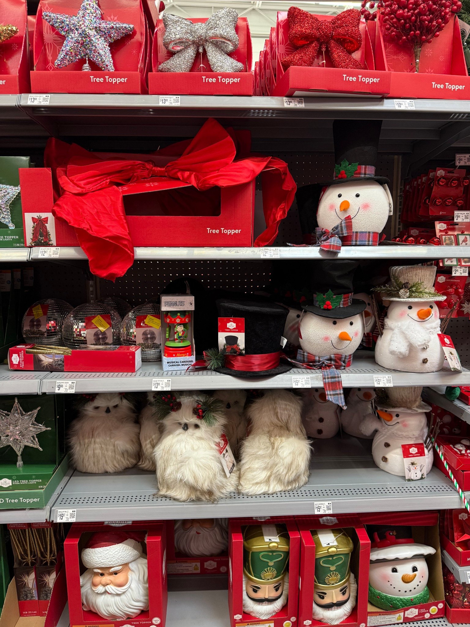 So much Christmas at Walmart!! 🤩

#walmart #Christmas #holiday #treetopper #tree #topper #decor #Christmastree #nutcracker #colorful #bows #disco

#LTKHoliday #LTKSeasonal #LTKHome