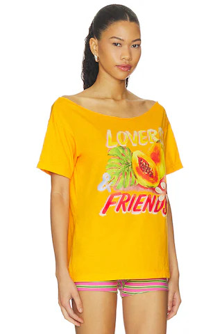 Tahiti Tee in Tangerine Orange | Revolve Clothing (Global)