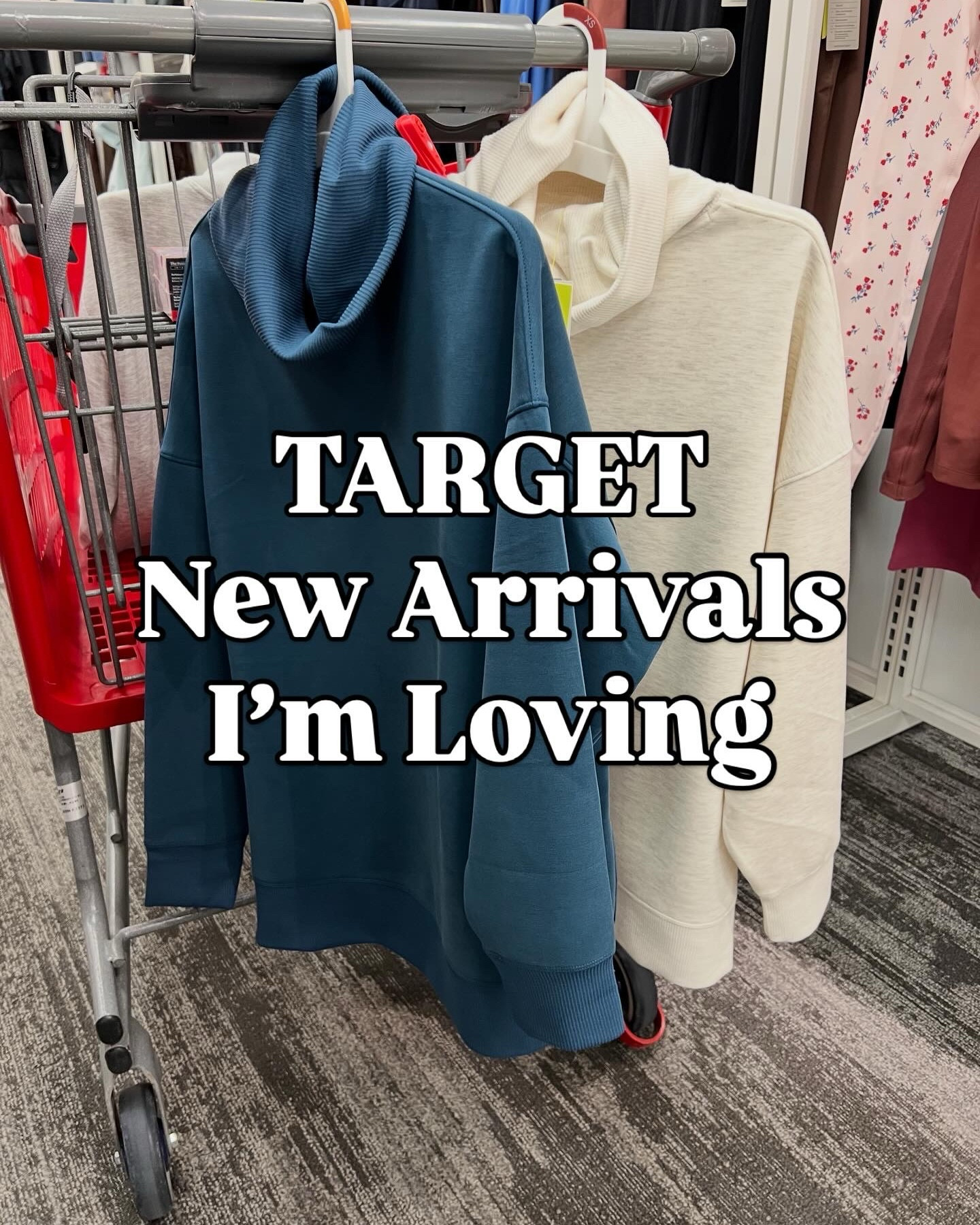 Target new arrivals in loving! I recommend the cowlneck tunics, French terry sweatshirts and the mockneck tunic tops. They fit true to size, I’d go up one size to a medium (I’m often a small in Walmart but a medium in Target). #targetfinds 

#LTKFindsUnder50 #LTKActive #LTKSaleAlert