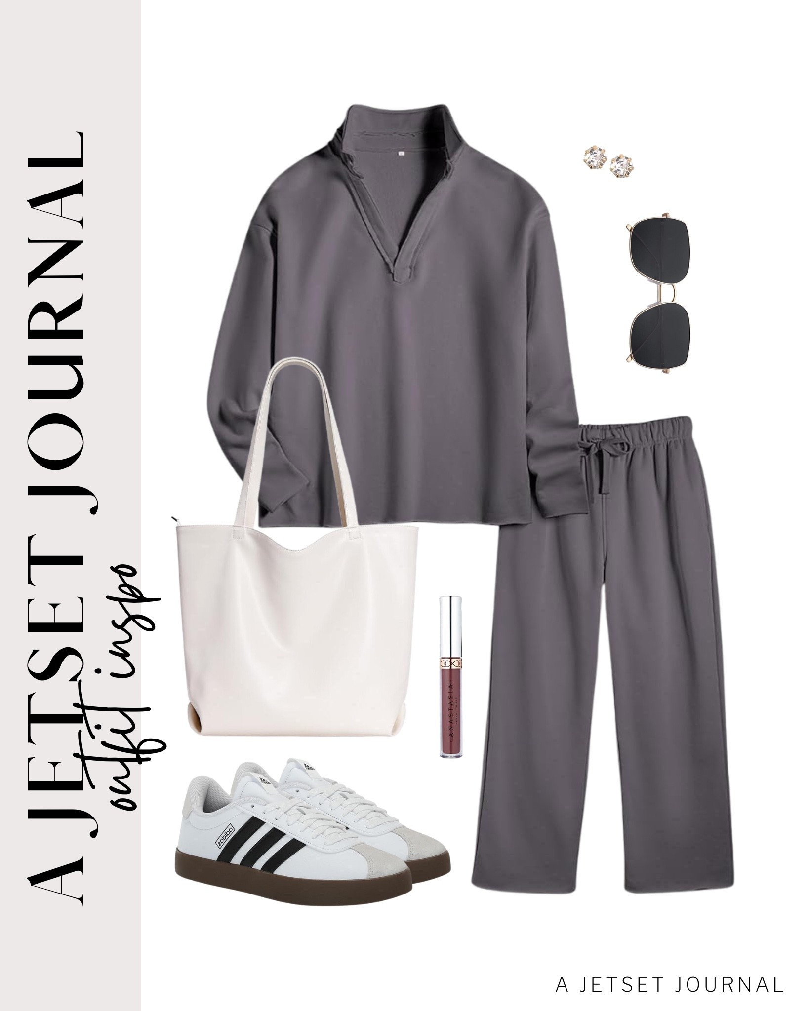 Here's an easy way to style a cute yet comfy matching set this season!
lounge set, matching style, airport outfit, trendy look, viral products, casual outfit idea, summer finds, how to style, ways to style, summer wardrobe, amazon fashion, affordable style, shoe inspo

#LTKU #LTKSeasonal #LTKStyleTip