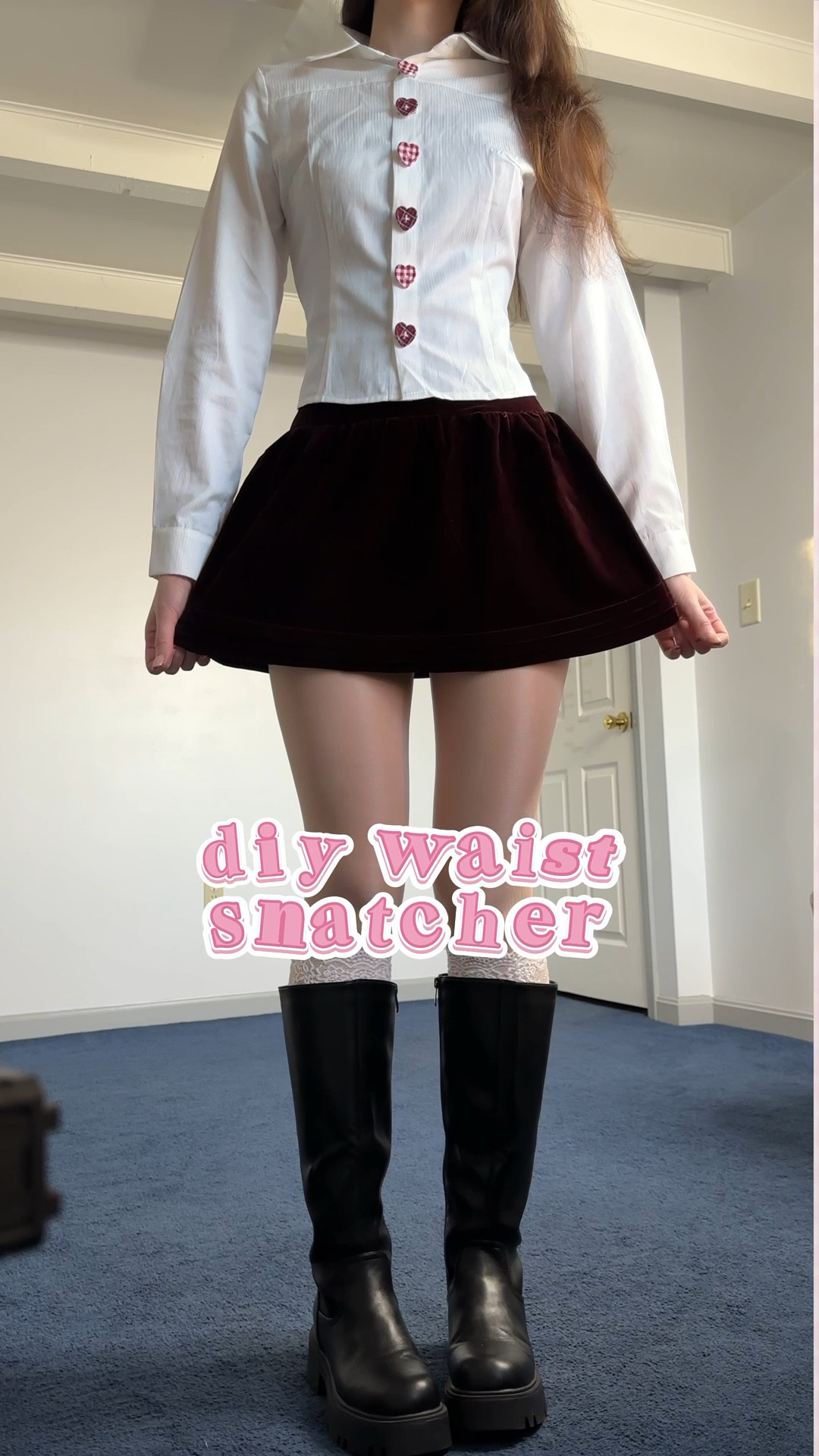 using buttons to snatch my waist ⏳

tbh I never really thought about it til people started asking but hopefully what I’m saying makes sense idk

this would’ve worked better if I glued the knots to the center of each clip but I didn’t feel like waiting for that to dry 🥀

#fashionhacks #365buttons #buttoncrafts #pinterestaesthetic #valentinesdayoutfit 

@CIDER (code: “WELLERMEGS15”) 

#LTKgrwm #LTKValentine #LTKootd