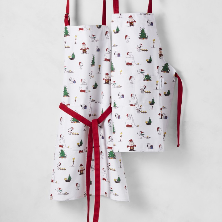 PEANUTS™ Holiday Aprons | Williams-Sonoma