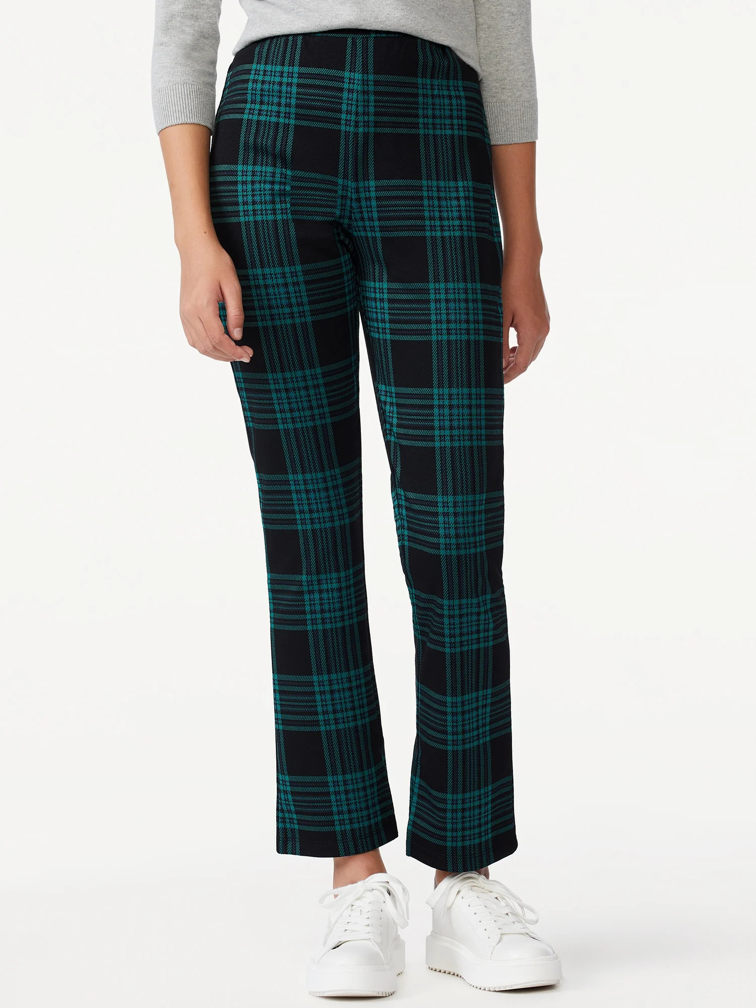 Free Assembly Girls Flare Pants with Side Slit Hem, Sizes 4-18 - Walmart.com | Walmart (US)