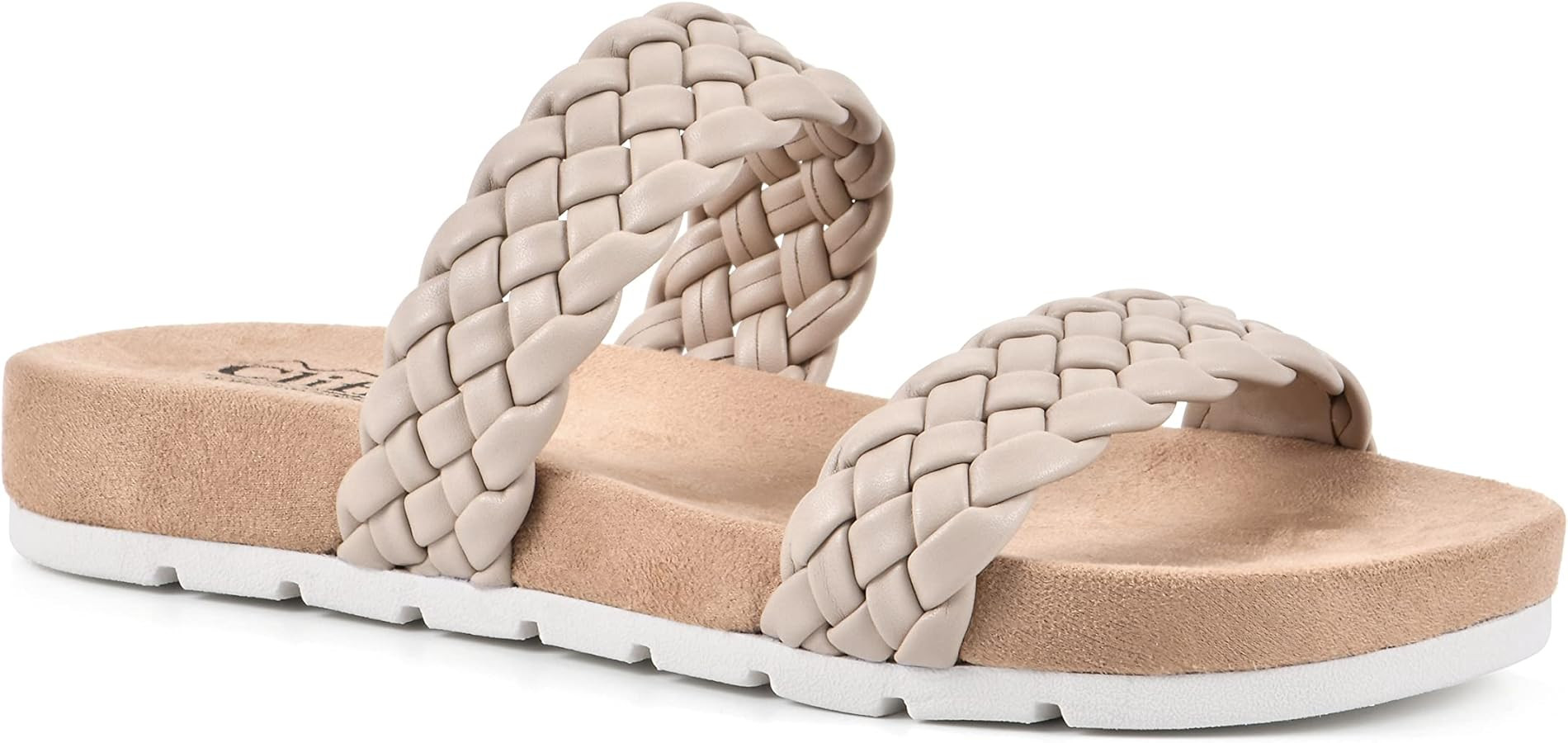 CLIFFS BY WHITE MOUNTAIN Women's Truly Slide Sandal | Amazon (US)