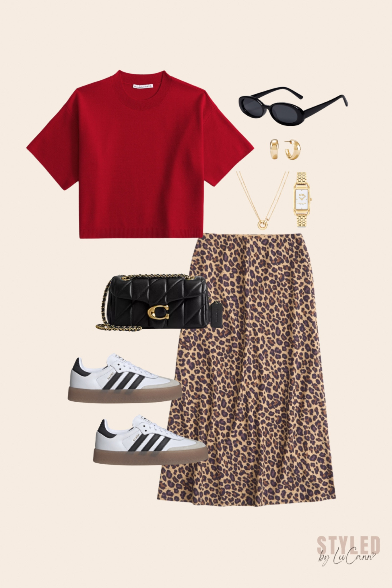 fall outfit inpo with a pop of both red & leopard ❤️🤎

Abercrombie has the best fall/winter finds!!

#outfitcollage #falloutfitaesthetic #redandleopard #redandcheetah #popofred #outfitaesthetic #blacktabby #coachtabby #sambae #cheetahskirt #midiskirt #redsweaterinspo #cheetahinspo #leopardinspo #outfitcollage


also loving these platform sambas (sambaes 🫢)



#LTKSaleAlert #LTKGiftGuide #LTKStyleTip