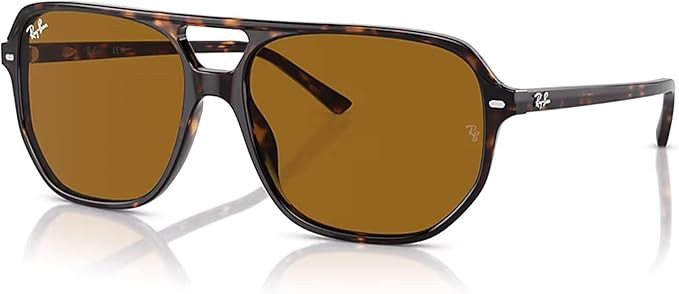 Ray-Ban Bill One RB2205 Square Sunglasses for Men for Women + BUNDLE With Designer iWear Complime... | Amazon (US)