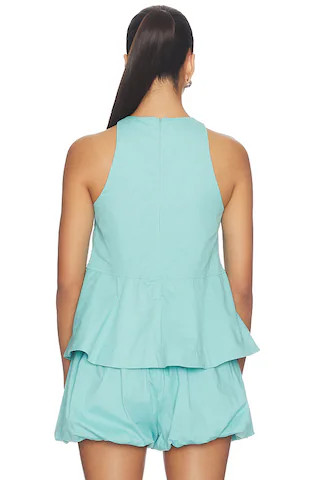 Carlos Poplin Peplum Top
                    
                    ALIGNE | Revolve Clothing (Global)