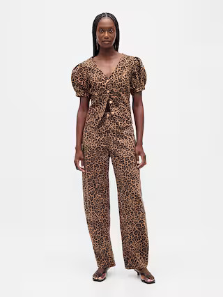 High Rise Barrel Jeans | Gap (US)