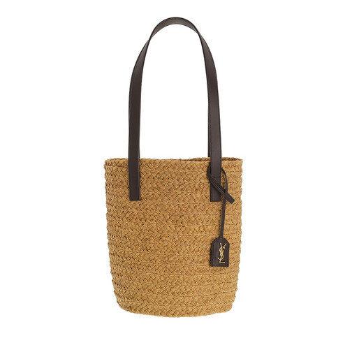 Saint Laurent Small Panier Tote Bag Raffia Beige | Korbtasche | fashionette | Fashionette (DE)