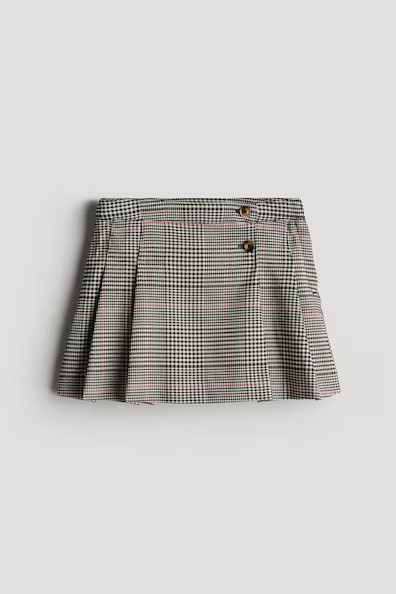 H & M - Pleated Skirt - Beige | H&M (US + CA)