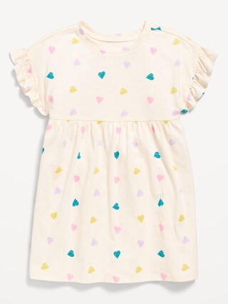 Printed Fit and Flare Dress for Toddler Girls | Old Navy (US)