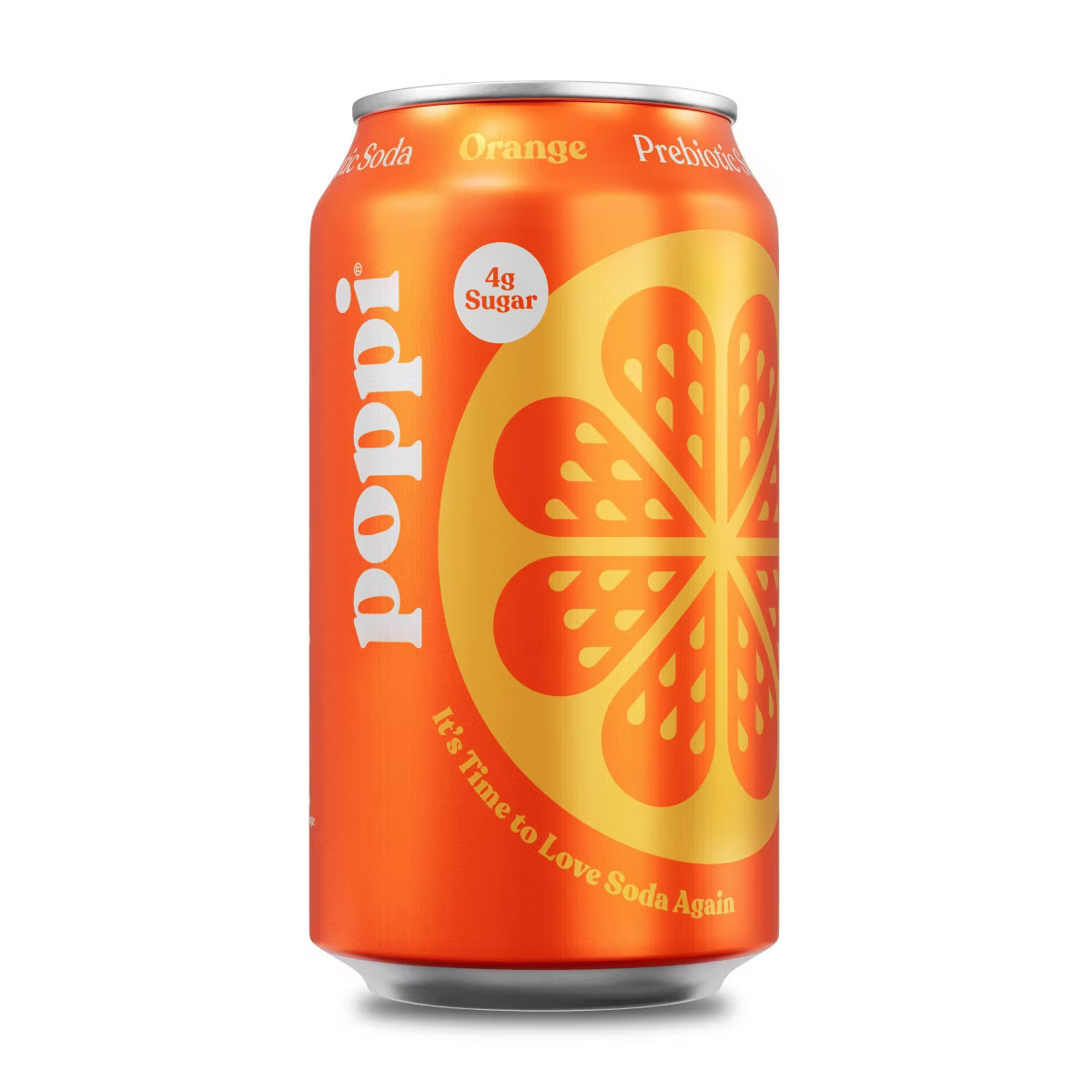 Poppi Orange Prebiotic Soda - 12 fl oz Can | Target