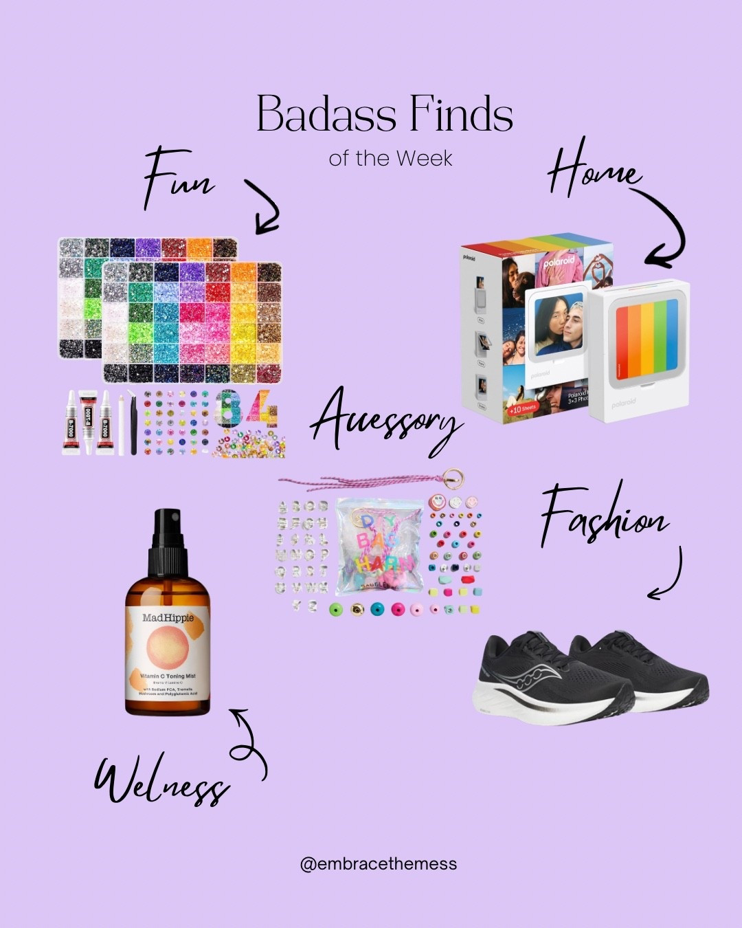 This week’s Badass Finds are got the women that want to have fun

#LTKdayinmylife #LTKselfcare #LTKmorningroutine