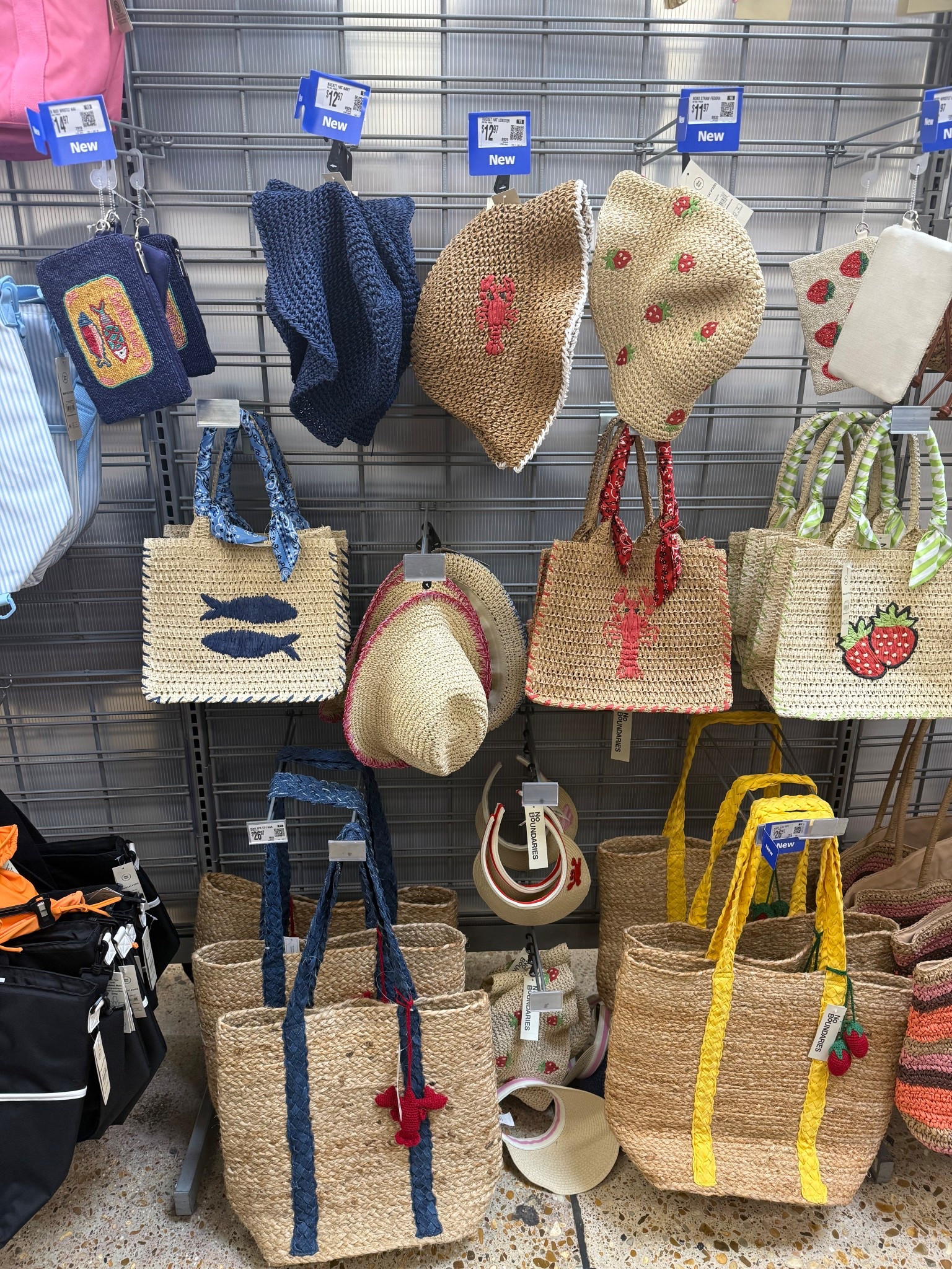The perfect summertime bags exist at Walmart!! 🦞🦀