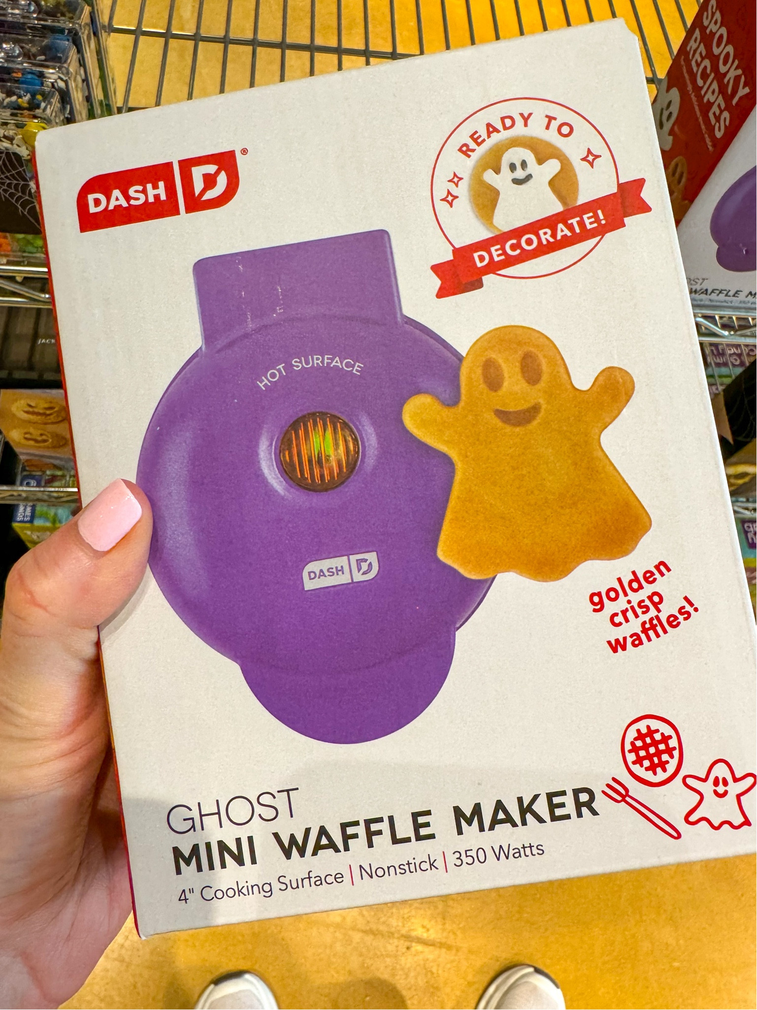 Ghost mini waffle maker 

Halloween baking 
Halloween brunch 
Halloween breakfast 

Halloween party 

#ltkparties

#LTKSeasonal #LTKFindsUnder50 #LTKHome
