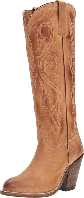 Lucchese Women's Handmade Vanessa Cowgirl Boot Round Toe | Amazon (US)