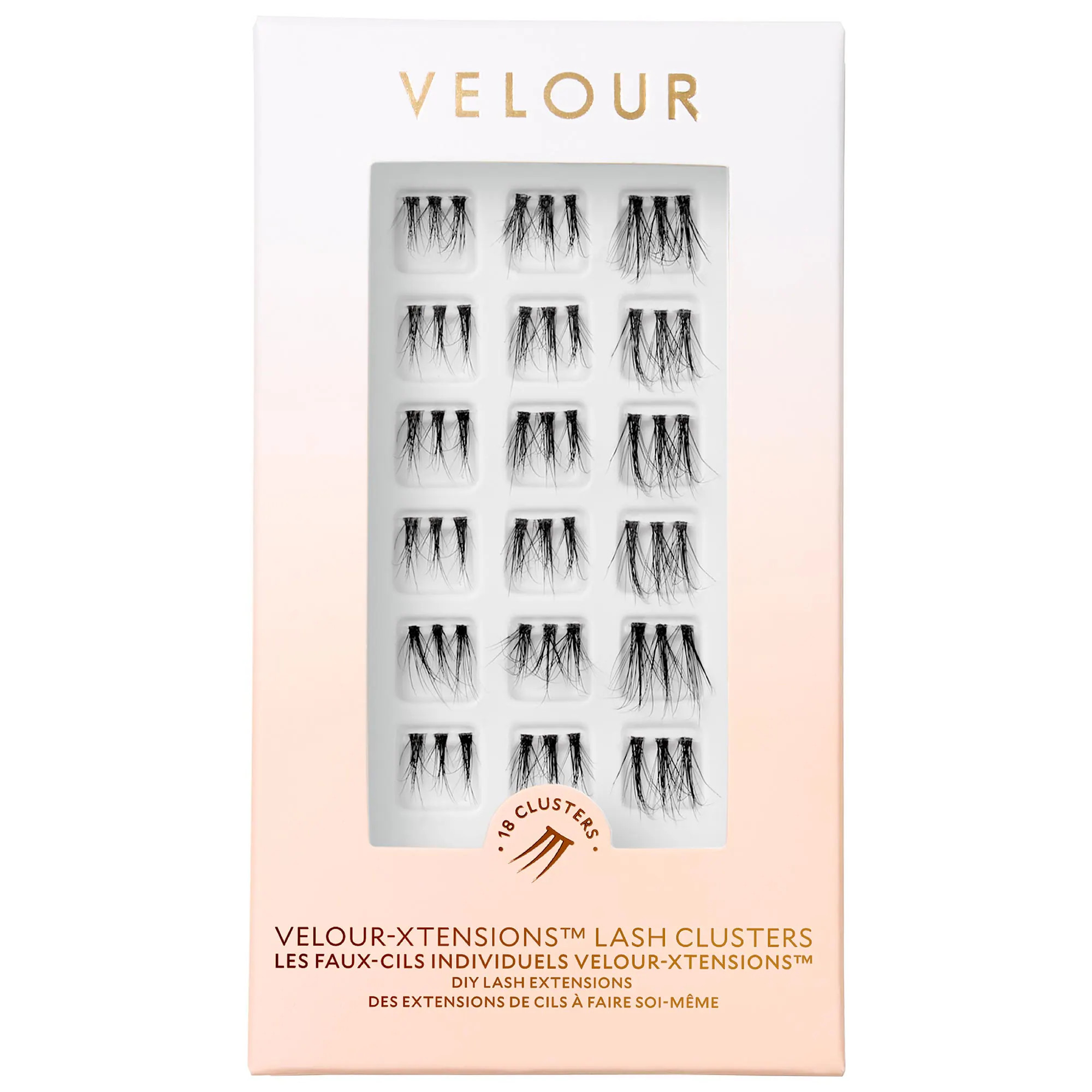 Velour Lashes Velour-Xtensions False Lash Clusters Classic Clusters | Sephora (US)