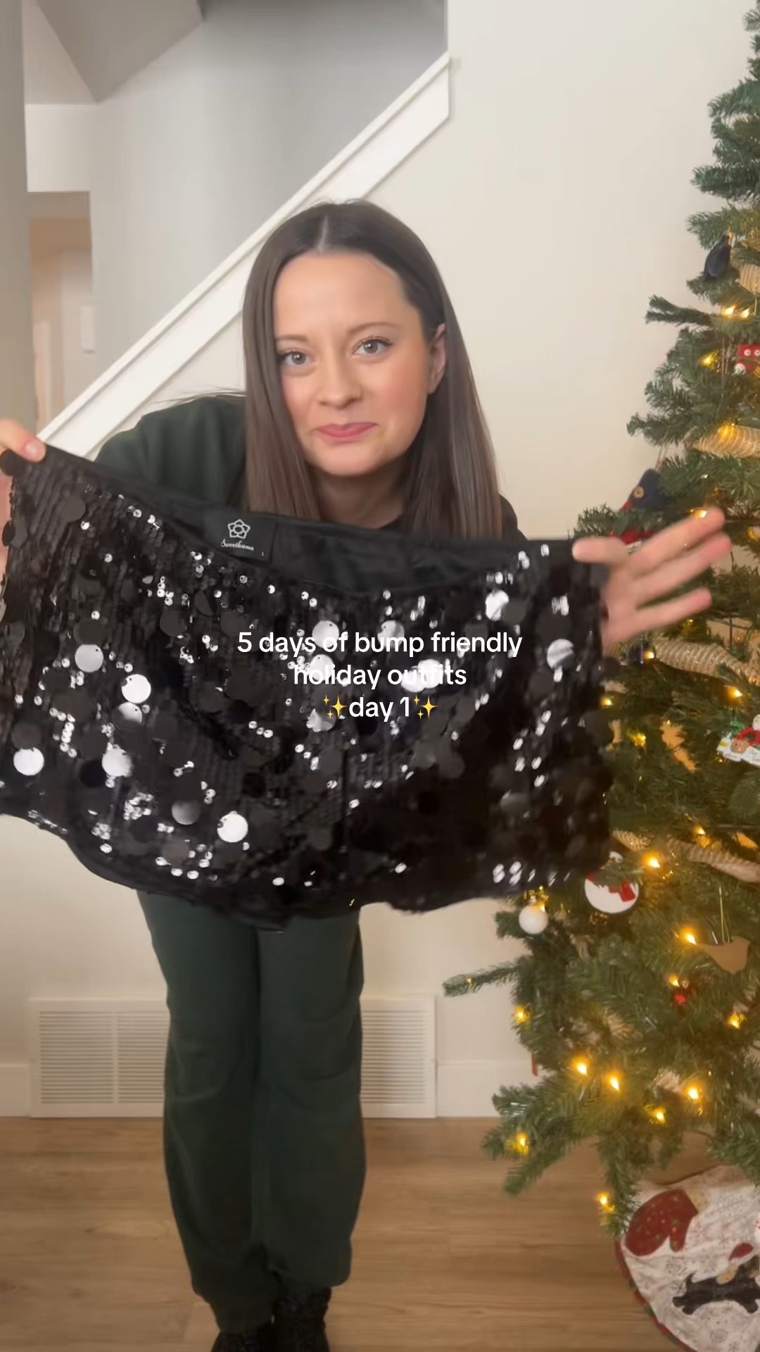 Holiday outfit but make it maternity! How cute are these sequin micro shorts?! 

Maternity outfit, holiday party outfit, holiday style, mini shorts 


#LTKmaternity #LTKwinter #LTKcanada