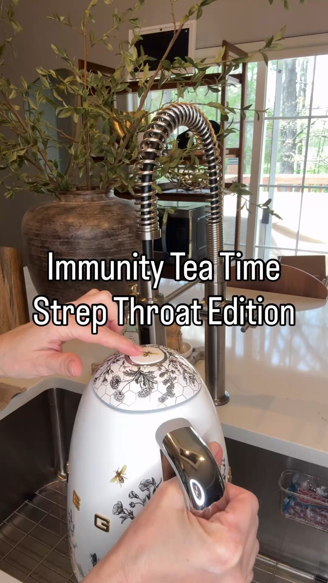 This strep has had me down for days….  Going back to the doctor tomorrow morning. This tea may not heal me fast but it sure does taste good 😌 

#LTKselfcare #LTKvlog #LTKdayinmylife