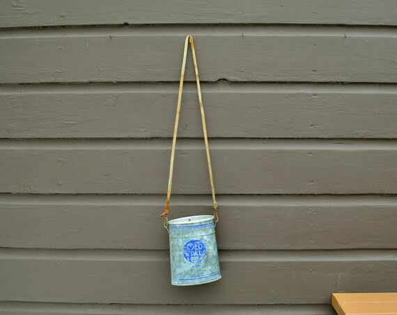 Galvanized Wading Bait Can Vintage Old Pal Bait Pail Oval | Etsy | Etsy (US)