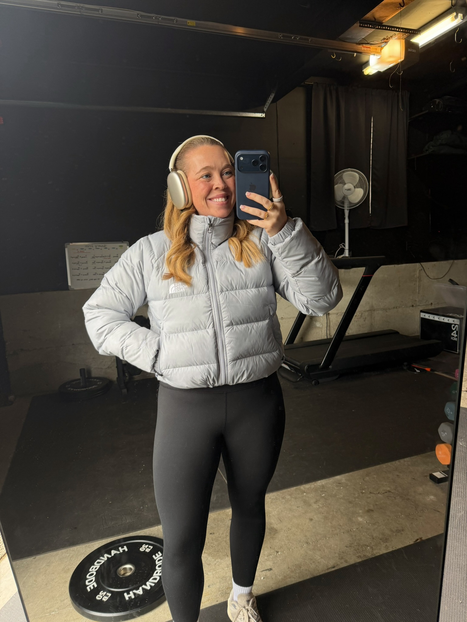 Midsize Winter Walking Outfit ❄️👟 Wearing a size Large in the jacket. Size up one from your normal jacket size. 

Size 10/12 | M/L | 5'3" 

 #LTKfitnessgoals #LTKActive #LTKMidsize