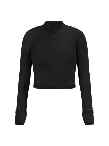 It's Rulu Cropped Half Zip | Women's Long Sleeve Shirts | lululemon | Lululemon (US)