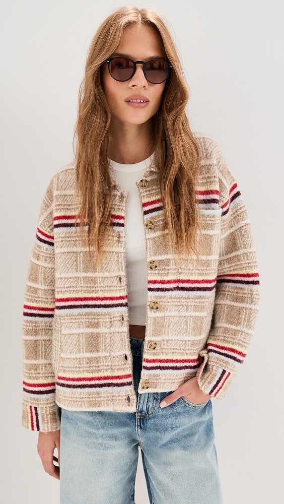 LE BOP Faye Oversized Shacket | Shopbop | Shopbop