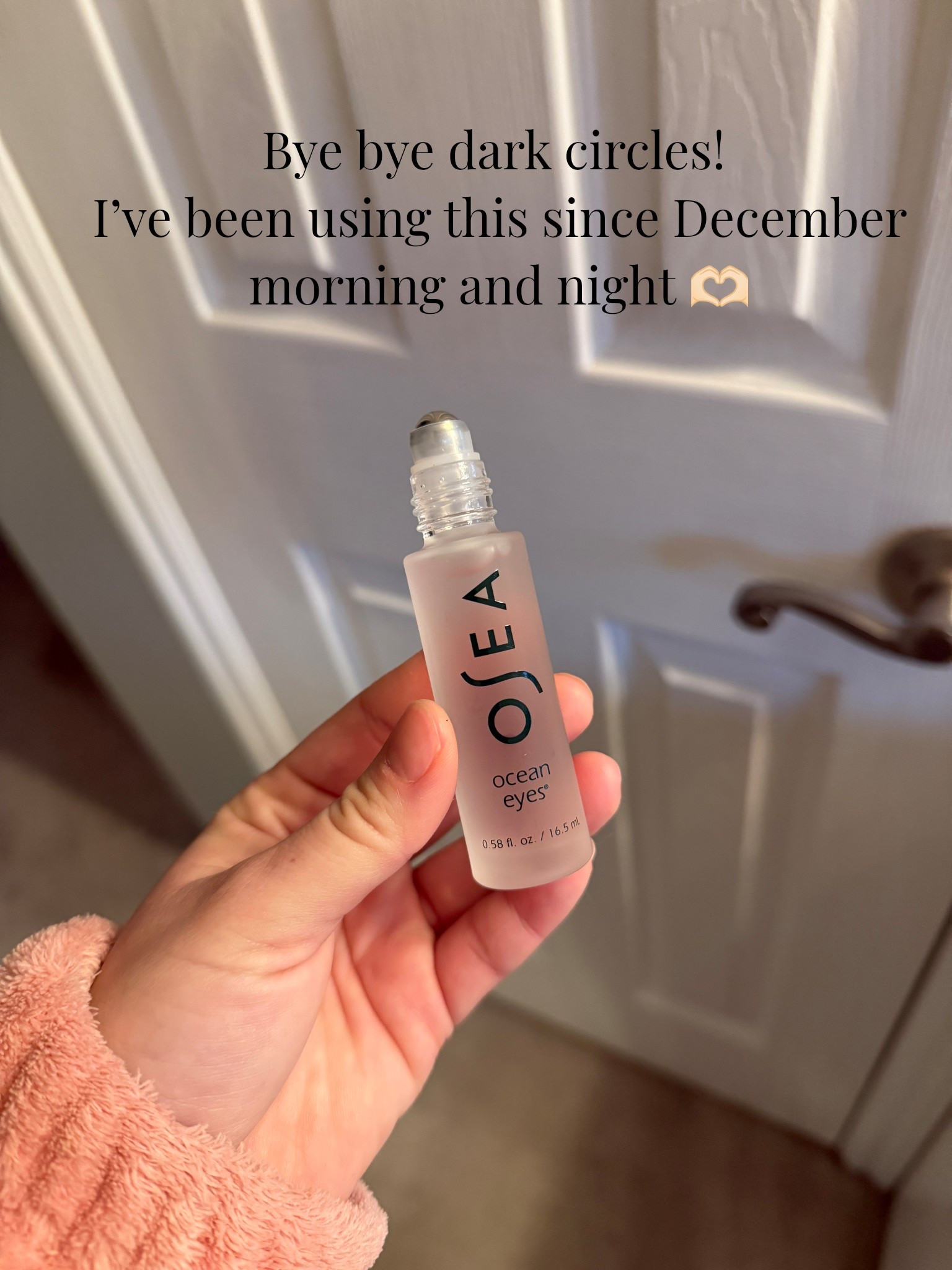 OSEA discount code: MARISSAMACE10

Love how this brightens and helps the appearance of dark circles and crows feet. 

#LTKgrwm #LTKselfcare #LTKOver40