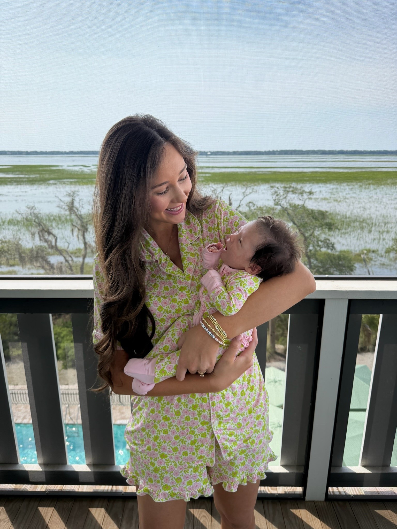 Matching mommy and me pjs