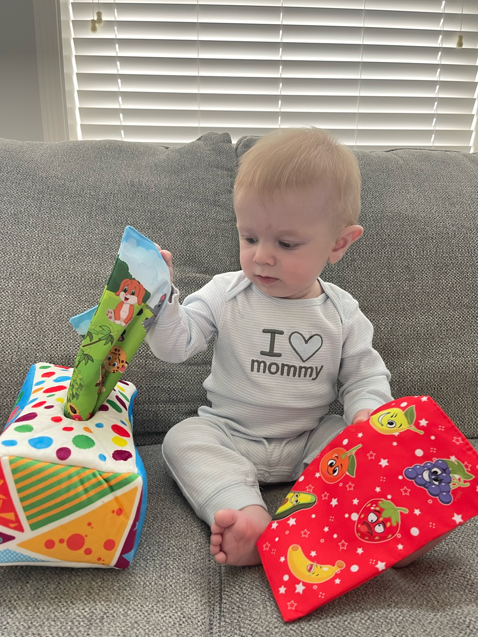 Such an interactive baby toy- so simple. Crinkle tissue box for STEM learning 

#LTKbaby #LTKfamily #LTKkids